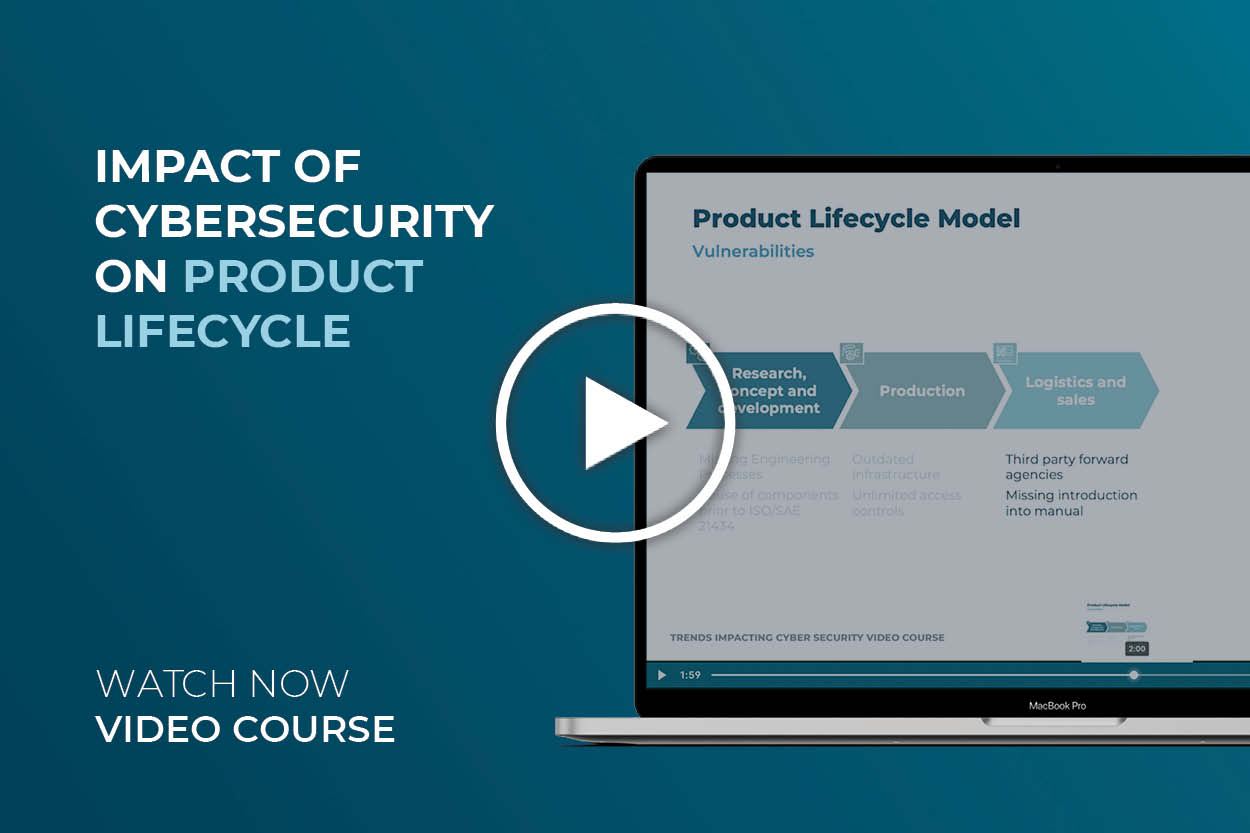 cyber security in vehicle product life cycle