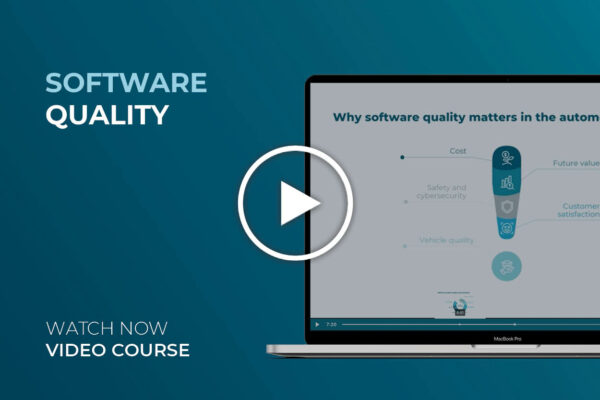 Software Quality in Automotive Video Course