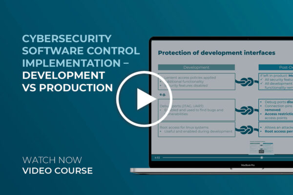 Software Implementation and Cybersecurity Controls: Development vs Post-Development